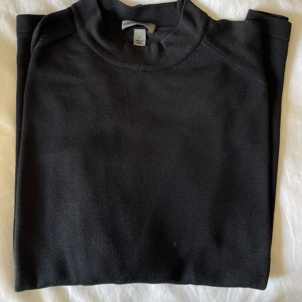 Johnston & Murphy Longsleeve Mock Turtleneck Sweater
